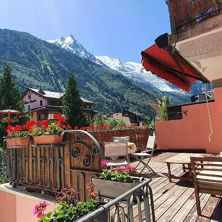Апартаменты Chamonix Hyper Centre . Terrasse Vue Mont Blanc . Parking Экстерьер фото
